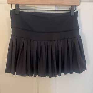 Goldhinge Black tennis skirt